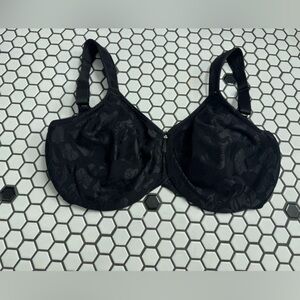 Wacoal underwire  Black Lace Bra size 32G